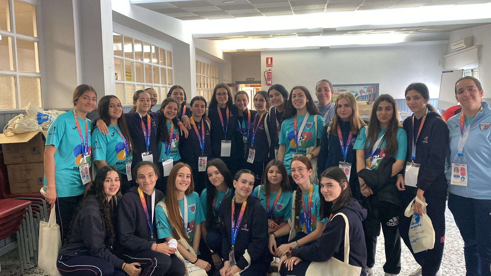 Alumnado Maristas Huelva en Maristiada 2025