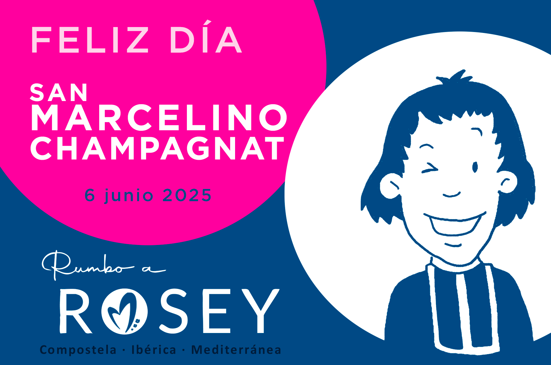 Celebración Día de San Marcelino Diseño Día San Marcelino