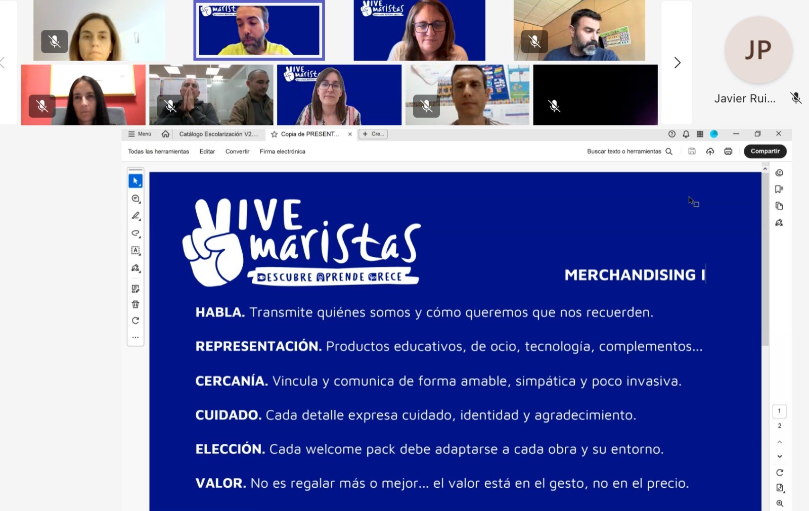 20251007 Webinar Presentación Vive Maristas 5