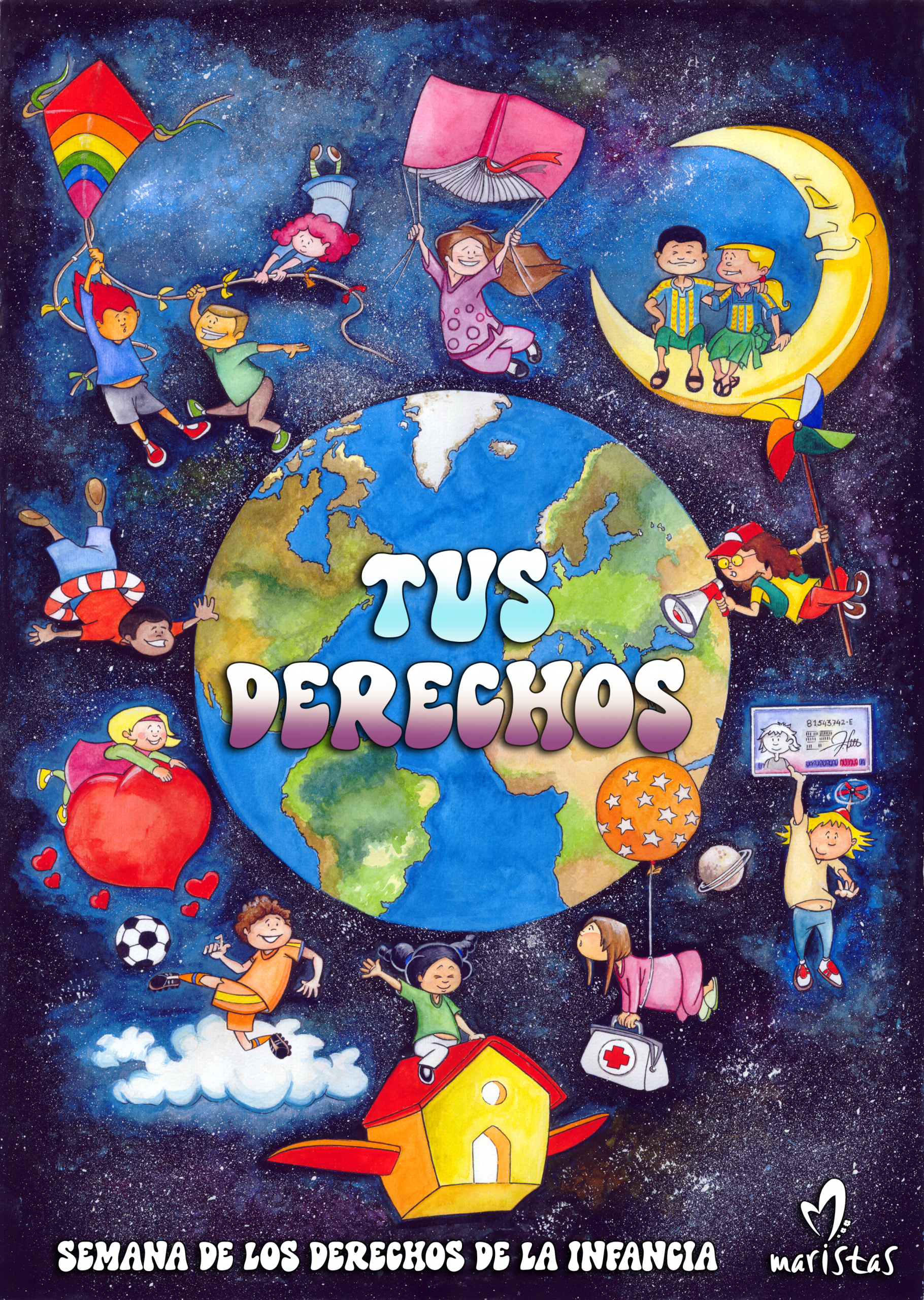 Póster Derechos de la Infancia Marista