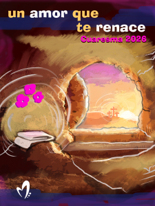 Cartel Cuaresma 2026: un amor que te renace (Maristas)
