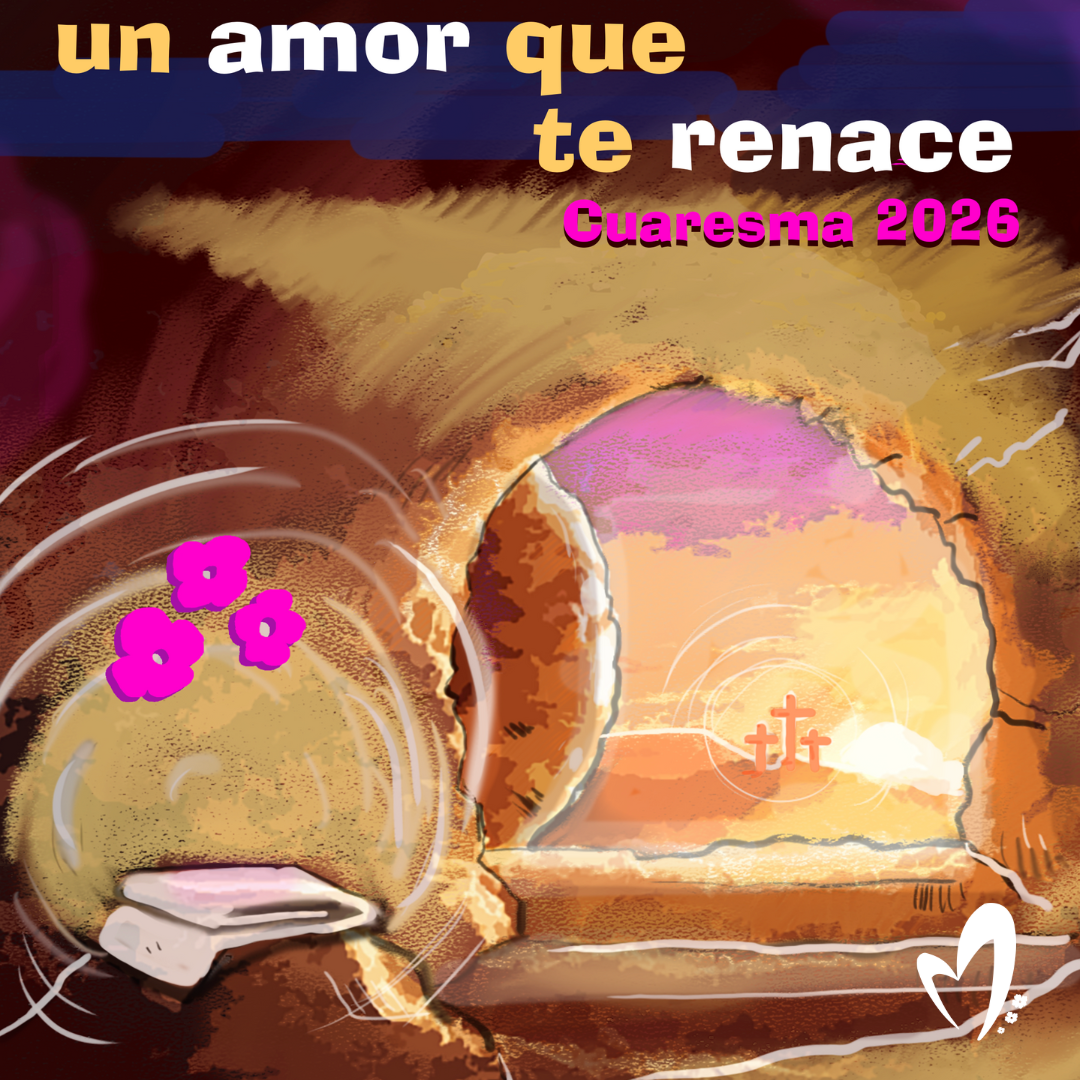 Cartel Cuaresma 2026: un amor que te renace (Maristas)