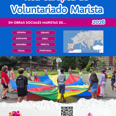 Diseño de Portada Red Europa Voluntariado Marista